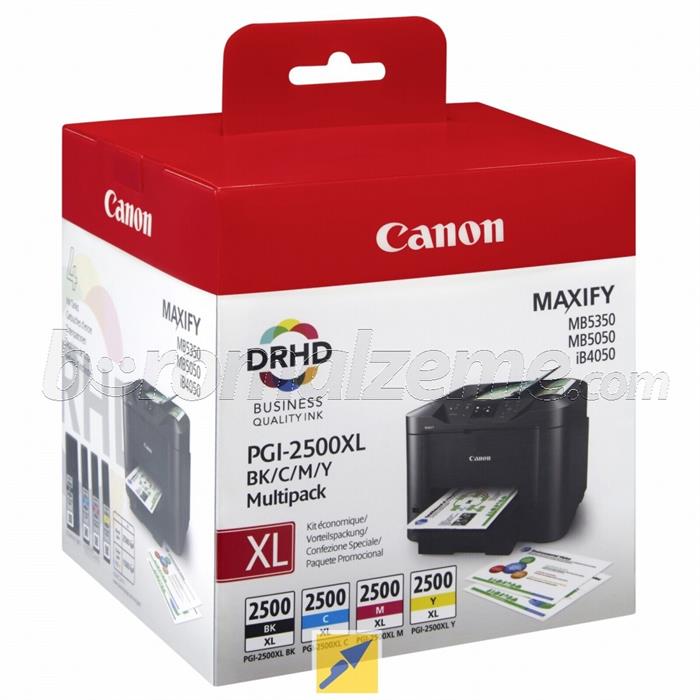 CANON 9254B004 PGI-2500XL C/M/Y/BK MULTIPACK KARTUS