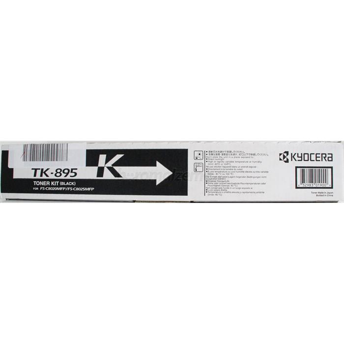 Kyocera Mita TK-895K Orginal Siyah Toner FS-C 8020-8025-8520-8525